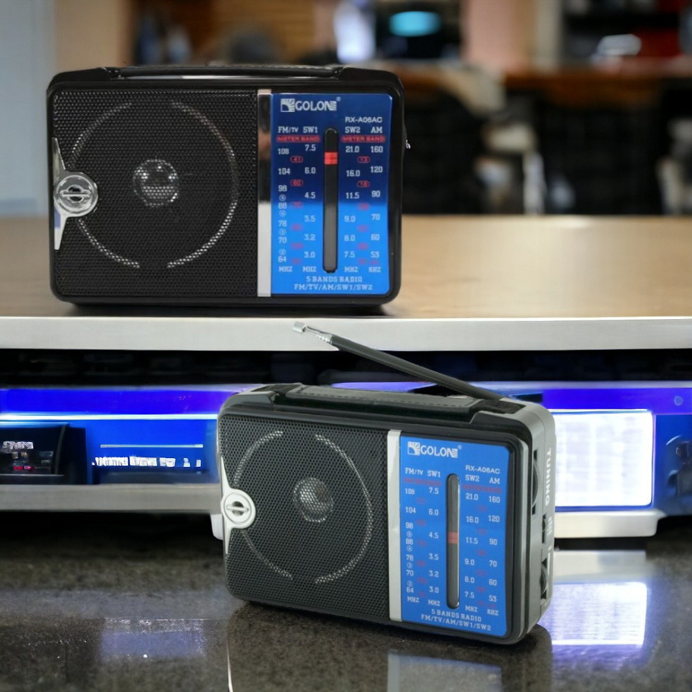 Портативний  Радіоприймач GOLON RX-A06   FM: 64-108 Mhz; AM: 530-1600 Khz Одеса - фото 1