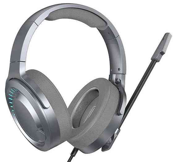 Игровые наушники BASEUS GAMO Immersive Virtual 3D Game headphone NGD05-0A (Серые) Николаев