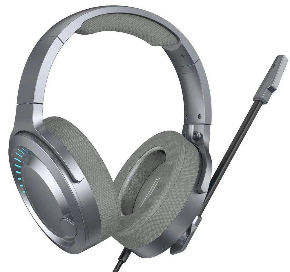 Игровые наушники BASEUS GAMO Immersive Virtual 3D Game headphone NGD05-0A (Серые) Николаев - изображение 2