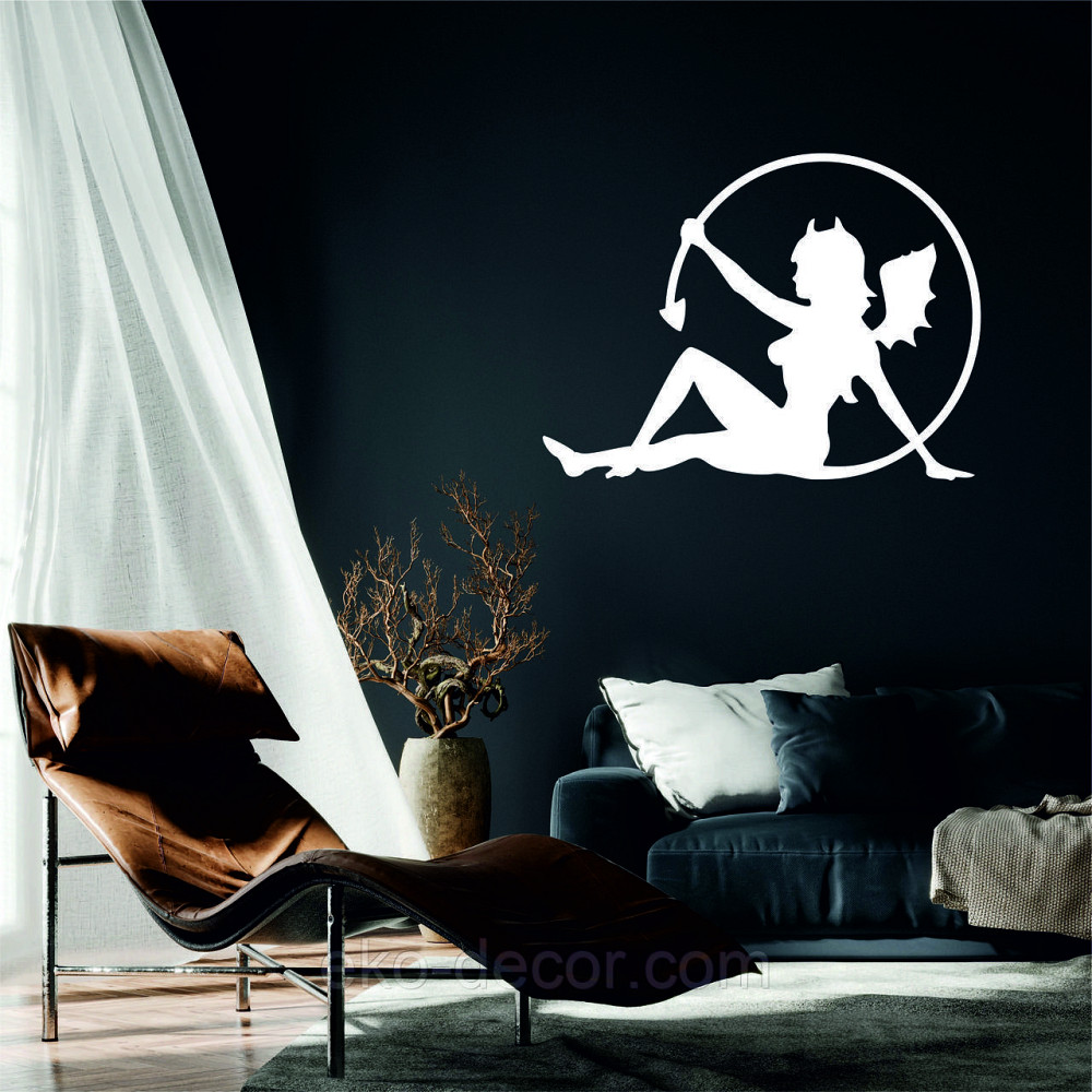 Декоративне настінне Панно «Дияволиця», Декор на стіну Київ - фото 1