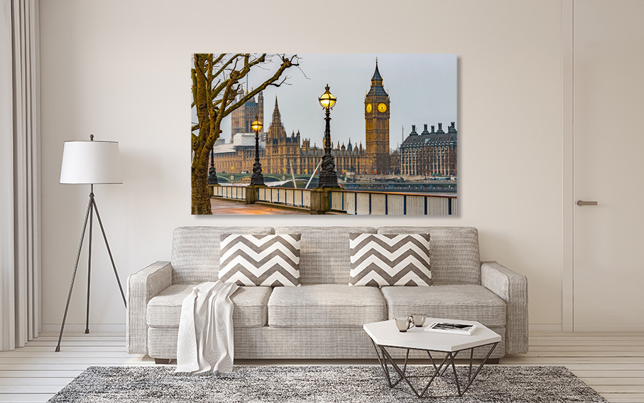 Картина полотно у вітальню / спальню     Лондон     MLP_221 ( 60х30см ) 80x120 см Київ - фото 2