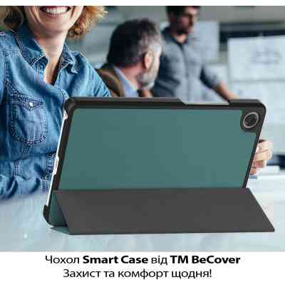 Чехол для планшета BeCover Smart Case Lenovo Tab One / Tab K9 8.7" 2025 (TB305XU/FU) Dark Green (713746) Винница