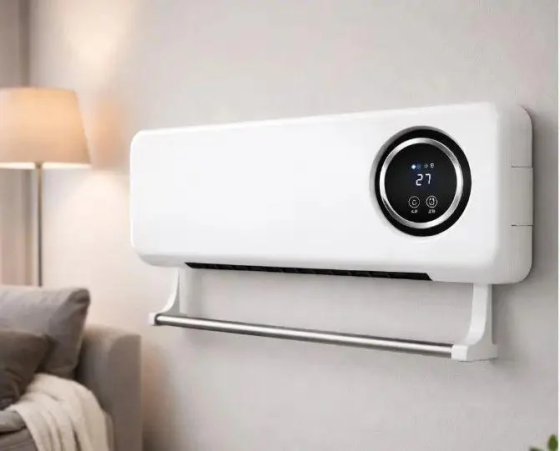 Настінний тепловентилятор 2000W Domotec MS-5963: керамічний обігрівач з пультом, LED-дисплеєм та таймером 8 год Одеса