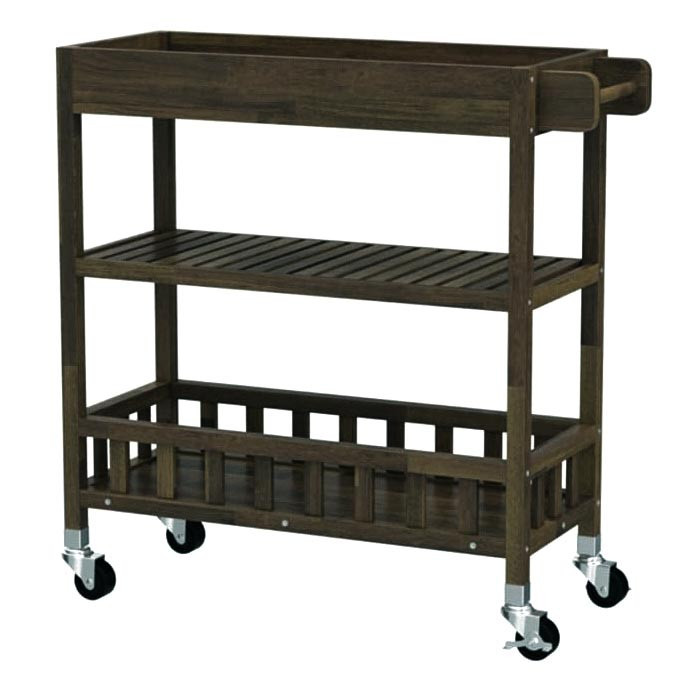 Этажерка для ванной на колёсиках 