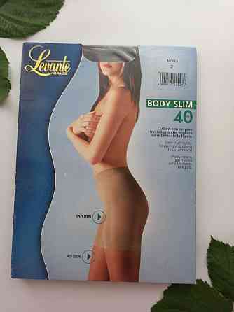 Коригувальні колготи з шортами levante body slim 40 колір мока 2 Славута