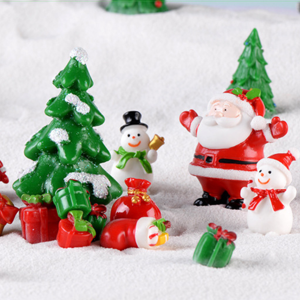 Новогодняя фигурка Снеговик 2.7 х 1.8 см для мини-сада и поделок Одесса - изображение 7