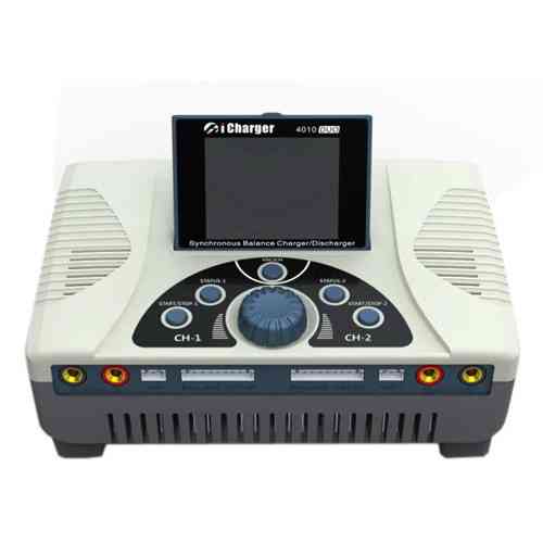 Зарядний пристрій iCharger 4010 Duo 2 кВт 70А 1-10S, 2-канальний зарядник для акумуляторів Київ