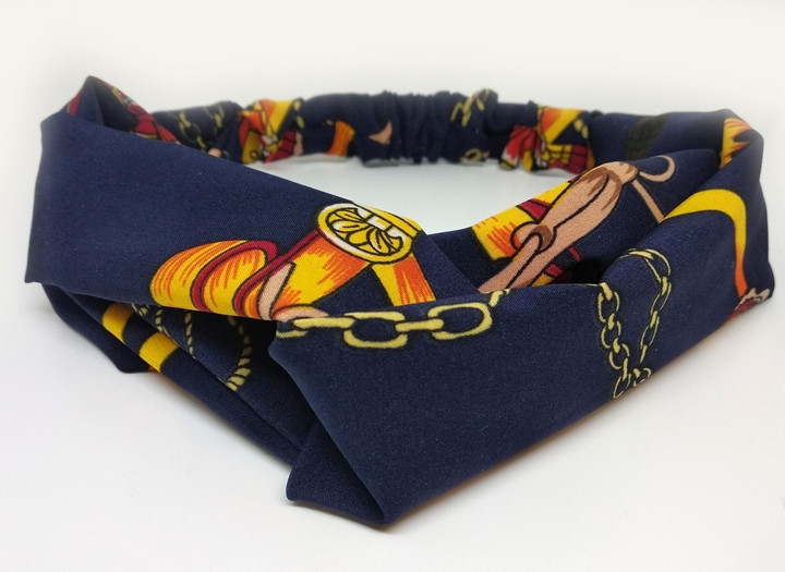 Повязка на волосы из ткани Киев - изображение 1