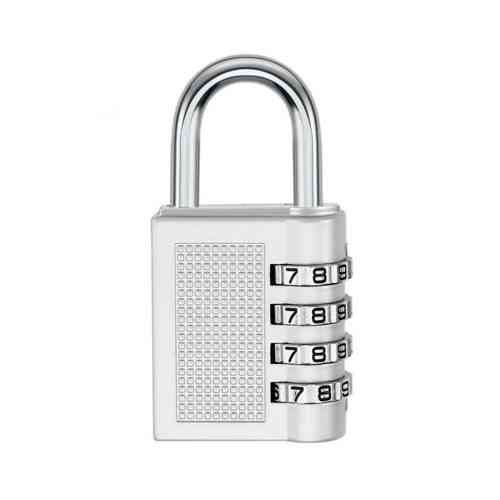 Замок навісний кодовий 41 мм, 4 цифри, цинковий сплав, універсальний для дверей, шаф, сейфів та валіз Київ