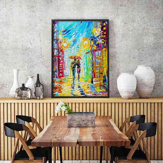 Пазл Романтика під дощем у великому місті - Rainy Romance in the City (Enjoy-1431) Киев