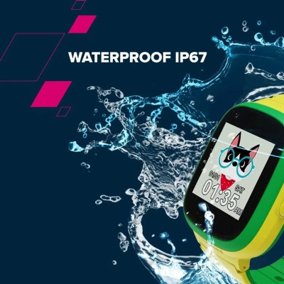 Смарт-часы Canyon Sunny KW-48 Video 4G GPS Games Music Yellow/Green (CNE-KW48YG) Винница - изображение 4