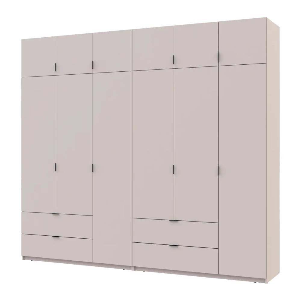 Шафа для одягу Doros Лукас Кашемір 3+3 ДСП 270х50х240 DRS-011715 (42005116) Львів - фото 1