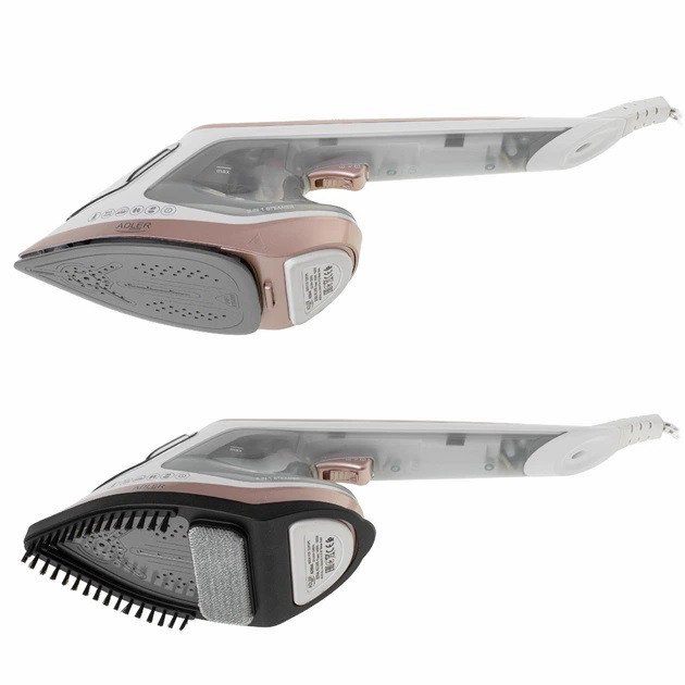 Электрический утюг с керамическим покрытием Adler, Паровой утюг для любого типа одежды QR-59 Львов - изображение 1
