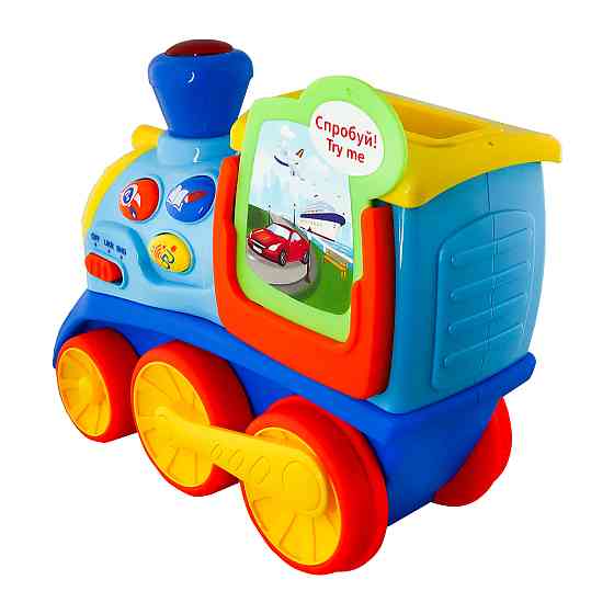 Інтерактивна двомовна іграшка Kiddi Smart – Потяг Смарті Дніпро