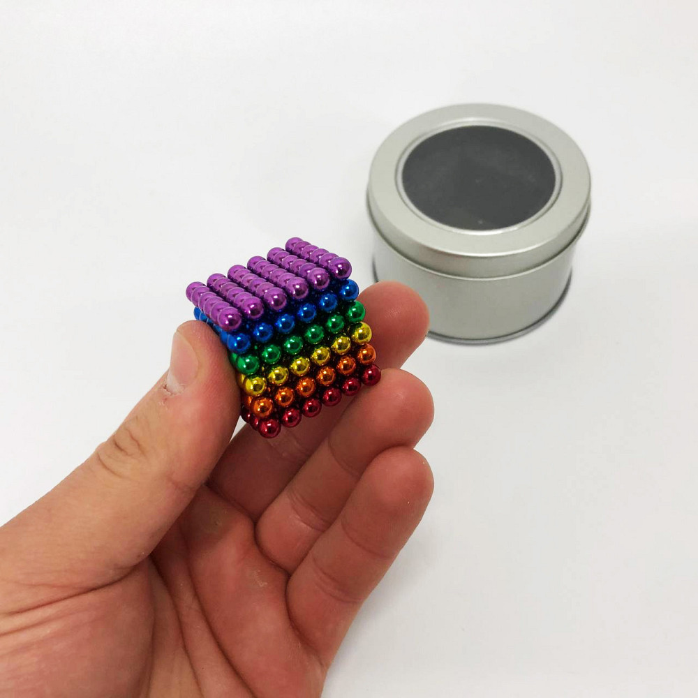 Головоломка магнітні кульки NeoCube, Нео куб 5мм, Магнітний куб neocube, Магнітний нструктор антистрес TR-76 Львів - фото 2