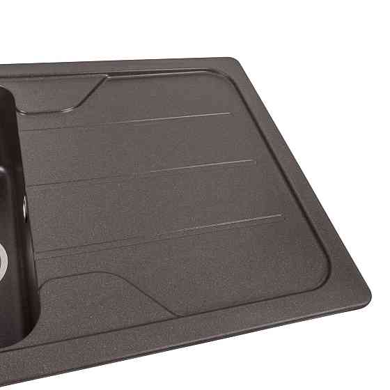 VALESO Гранітна мийка для кухні VALESO VERONA 7850 матова Темна скеля Киев