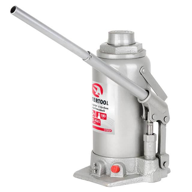 Домкрат "стовпчик" одноштоковий 30т, 285-465 мм INTERTOOL GT0029 Київ - фото 2