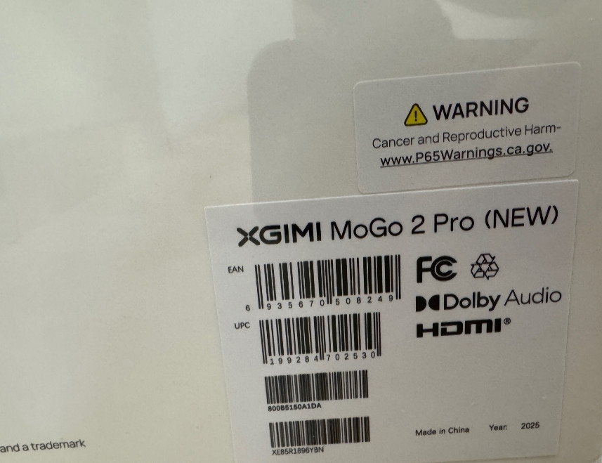 Мультимедийный проектор XGiMi MoGo 2 Pro XK10T NEW Netflix. Харьков - изображение 2