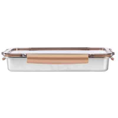 Пищевой контейнер Ringel Meyer прямокутний нержавіюча сталь 3000 мл (RG-9101/3000) Винница