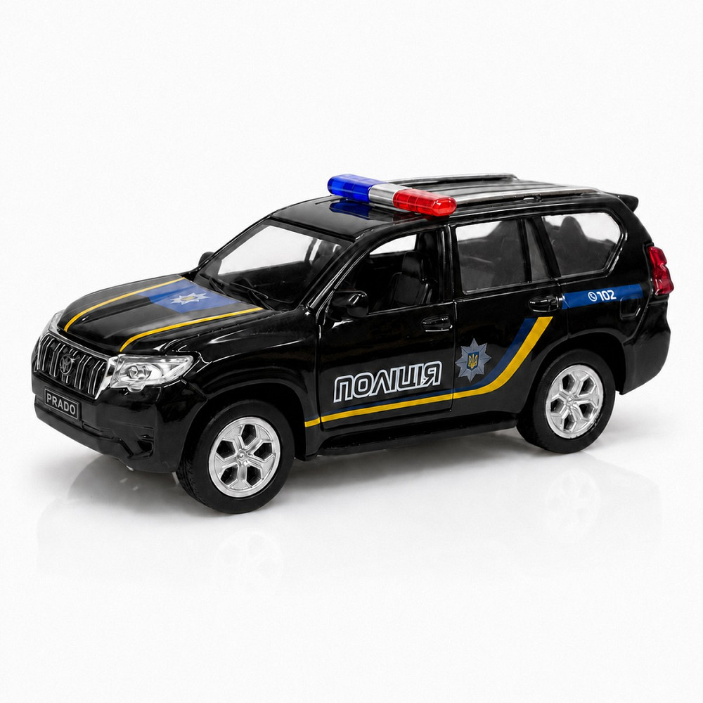 Автомодель – Toyota Prado Поліція (чорний) Днепр - изображение 1