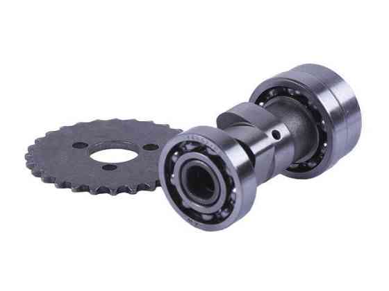 Распредвал и звезда на мопед Актив/Дельта/Альфа Мукачево