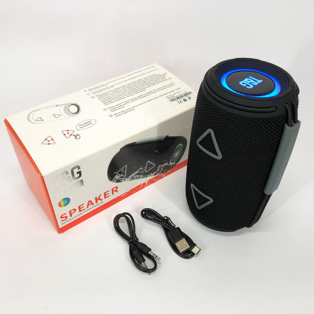 Портативна колонка portable wireless speaker TG657, Bluetooth колонка радіо на ремені LZ-80 Івано-Франківськ - фото 4