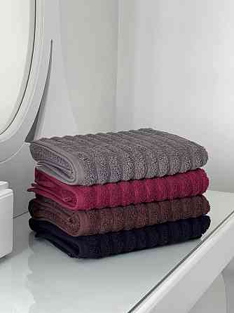 Рушник однотонний Ideal Textile Хвилі 40х60 см 450 г/м2 (56861075) Чернівці