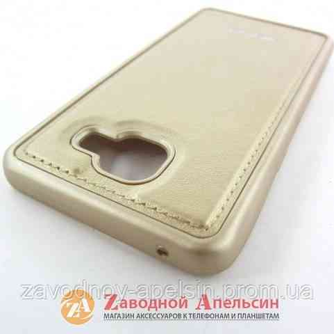 Samsung A5 A510 2016 чехол кожа Momax gold Одесса