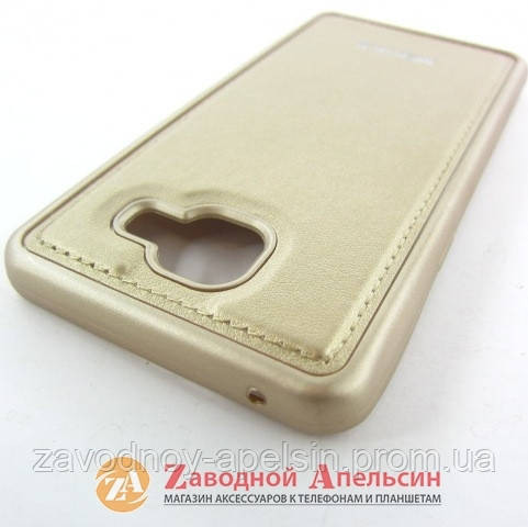 Samsung A5 A510 2016 чехол кожа Momax gold Одесса - изображение 3