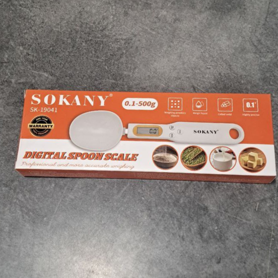 Sokany Електронна мірна ложка з дисплеєм і вагами Sokany SK-19041 Коломыя