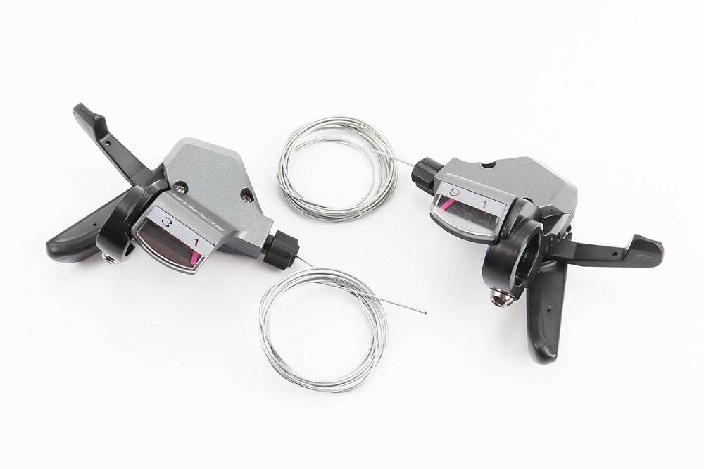 Перемикачі (манетка) 3x9 швидкості, чорні SL-KD-30 Київ - фото 1