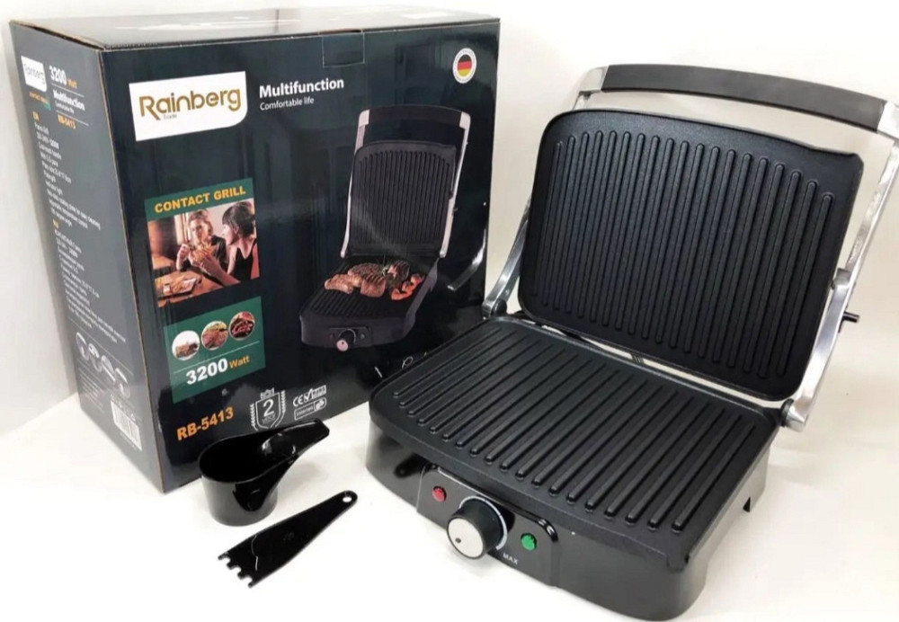 Электро- Гриль: Rainberg RB5413 , 3200Bт. Киев - изображение 1