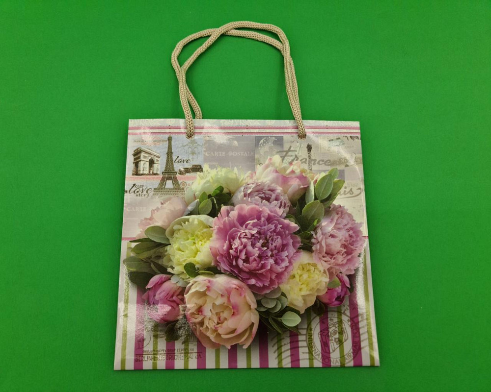 Пакет подарочный под чашку  16/16/8 (артЧ-183) (12 шт) Харьков - изображение 2