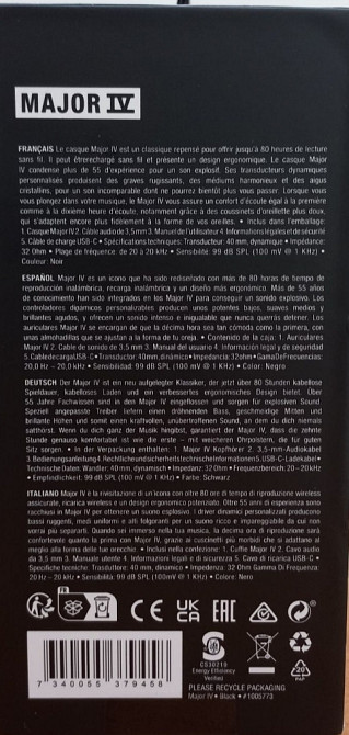 Наушники Marshall Major 4 Original Киев - изображение 1