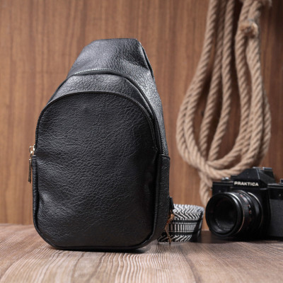 Сумка Vintage З екошкіри Чорна (22781) Вінниця - фото 3