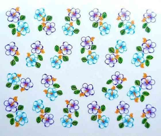 Наклейки для ногтей XF1009 Киев