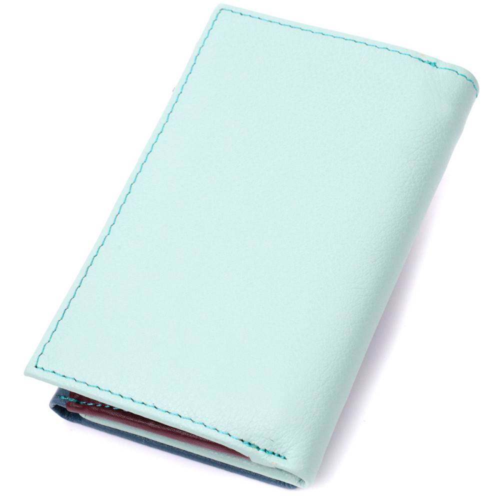 Современный женский кошелек из качественной натуральной кожи ST Leather 19459 Разноцветный Киев - изображение 2