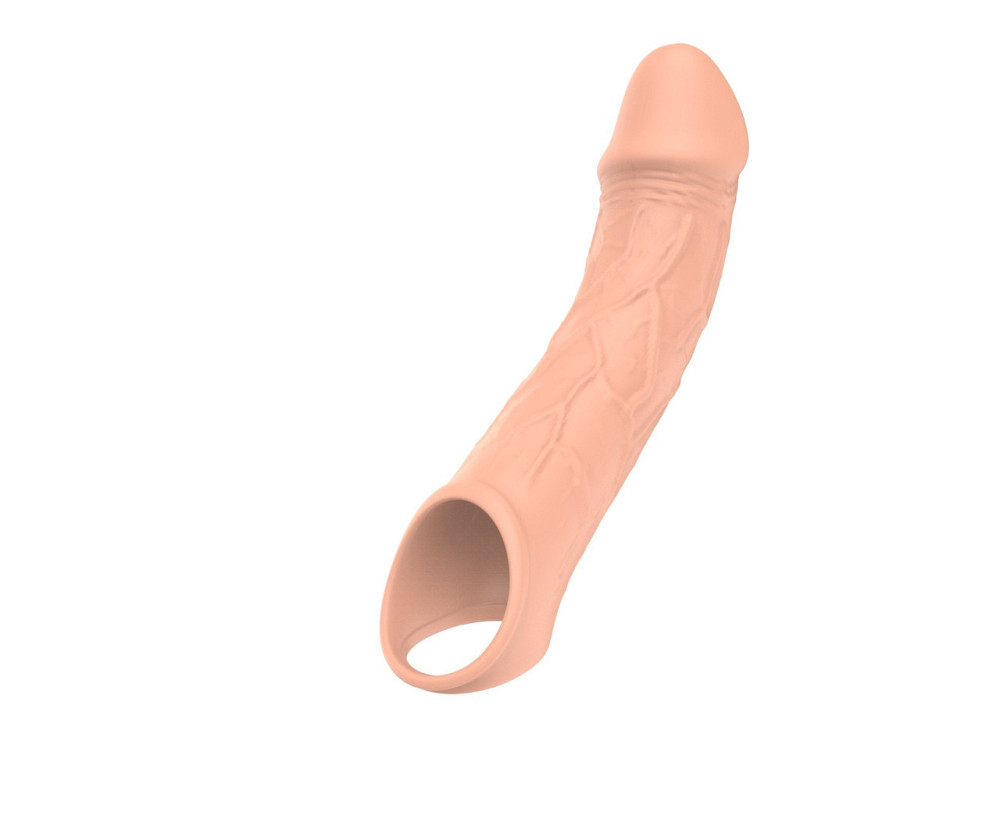 Удлинительная насадка на пенис с вибрацией и пультом управления Vibrating Extension Sex Aura Киев - изображение 10
