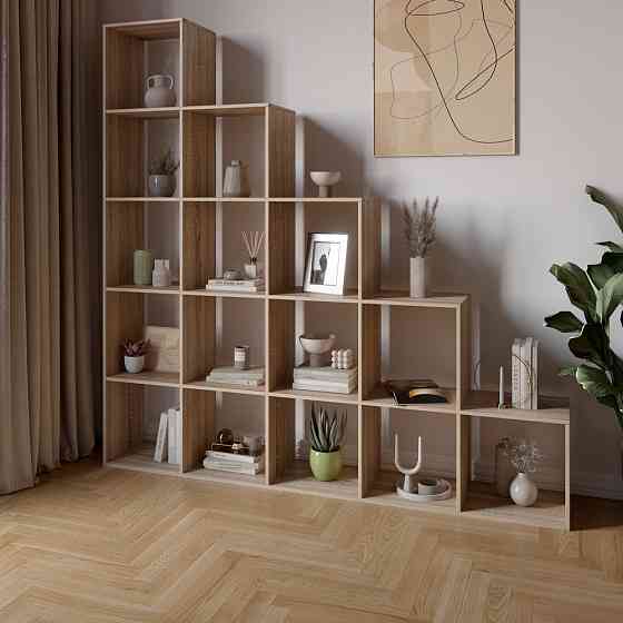 Стеллаж М-ЗОН Джеко 1776 Сонома (MZN-031008) Львов