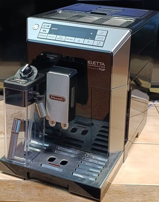 Кофеварка Delonghi Eletta TOP / Latte, Cappuccino / Ecam 45,766 Киев - изображение 3