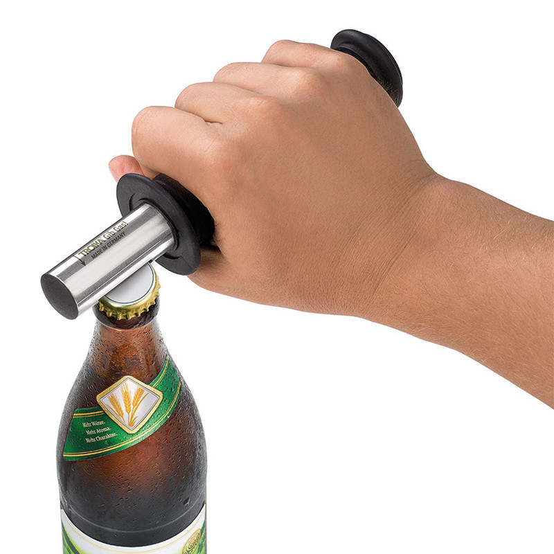 Открывалка-велосипедная ручка Troika (18.6 х 4.9 см) Черный Киев - изображение 4