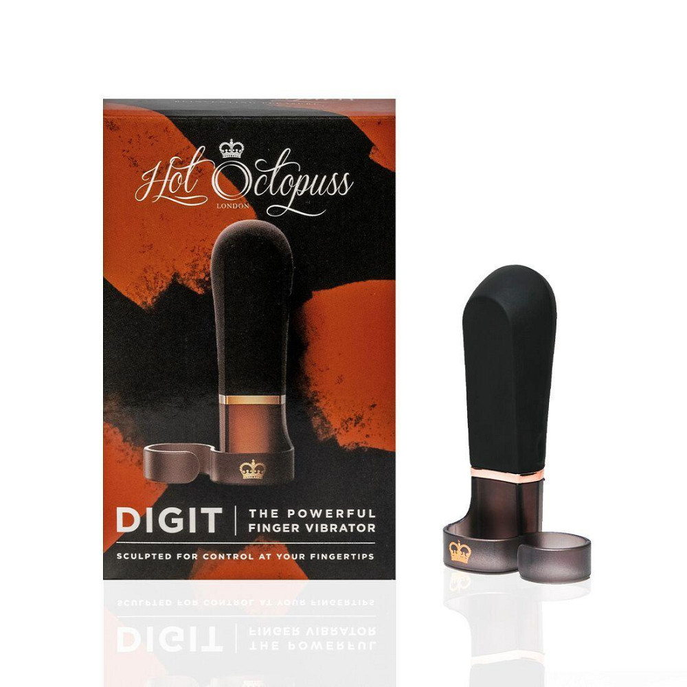 Вібратор на палець Hot Octopuss DiGiT, дуже потужний, 5 режимів, перезаряджуваний Sex Aura Київ - фото 7