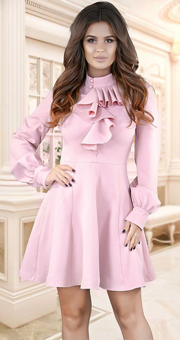 Красивое платье с расклешённой юбкой (46) Киев - изображение 1