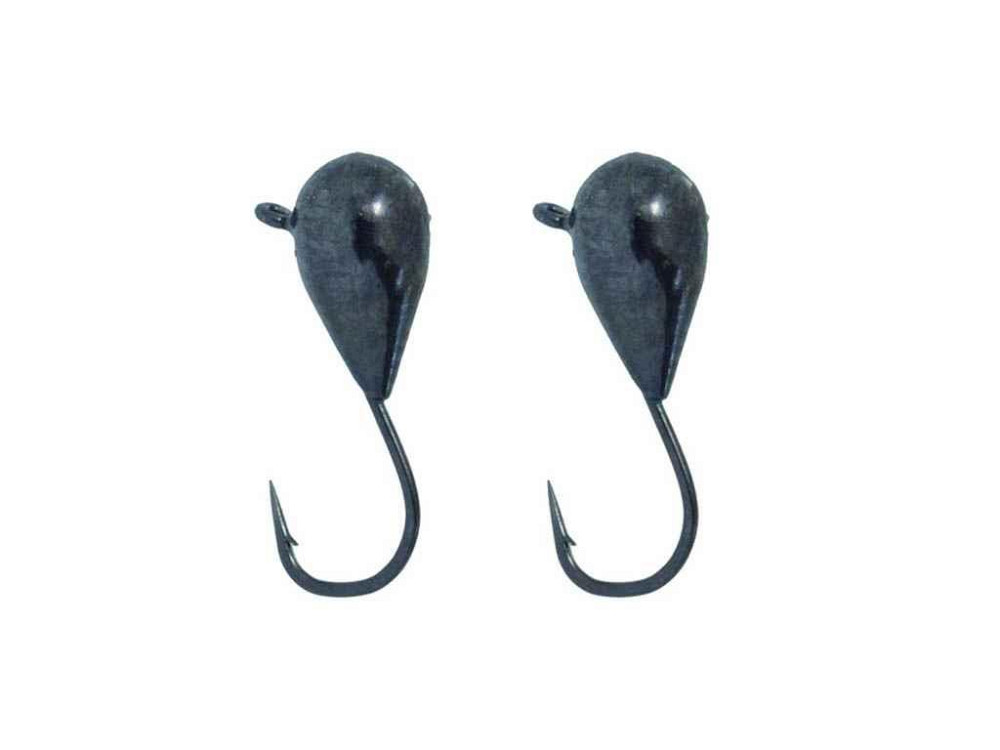 Мормишка вольфрам Крапля з вушком 2,5мм 0,26г black nickle (2шт/уп) ТМ FISHING ROI Київ - фото 1