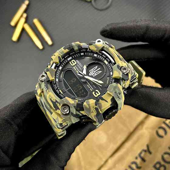 Awarder 001 Тризуб срібло  Camo Green Киев