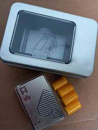 Металевий стріляльний антистрес у формі покерної картки. Харків