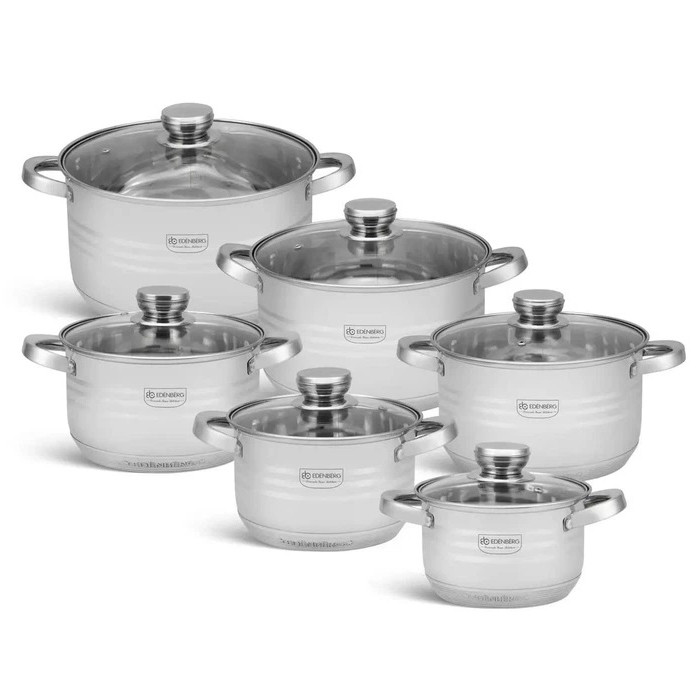 Хороший набір каструль, Набір посуду для будь-яких плит, практичних каструль Хороші каструлі SE-95 Івано-Франківськ - фото 1