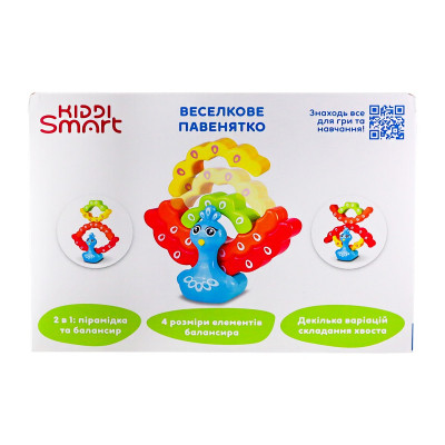 Развивающая игрушка Kiddi Smart Радужный павлинчик (4508-KS) Винница - изображение 9