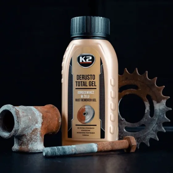 Гель для видалення іржі K2 Derusto Total Gel 250 мл Ковель