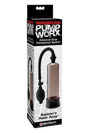 Помпа вакуумная Pipedream Pump Worx Beginner's Power черная, 51 см Sex Aura Киев